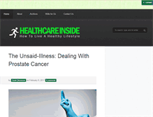 Tablet Screenshot of healthcareinside.com